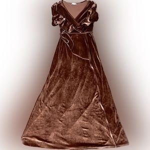 COPY - Baltic Born Esmeralda Velvet Wrap Maxi Women’s Size M. Worn once, dry cl…